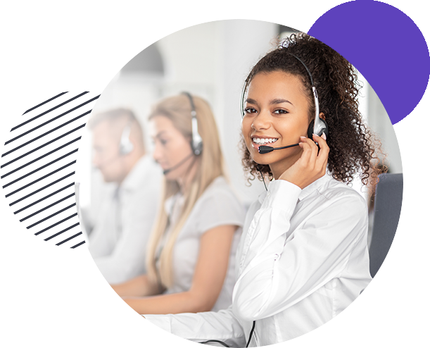 Team collaborating around a table